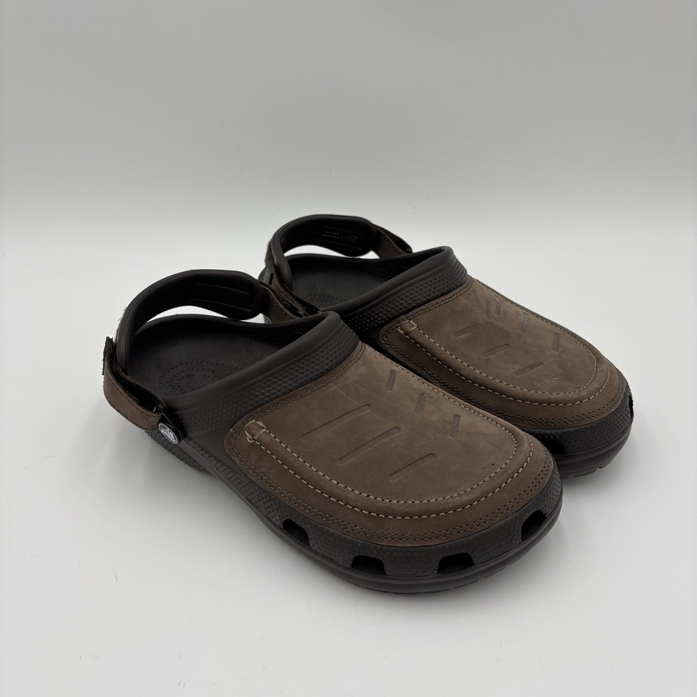 Crocs Yukon Vista ll Clogs Espresso Brown Men's Size 7 New Without Box